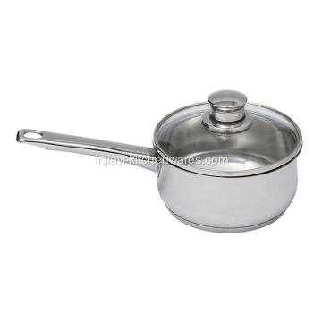 Hot Sale 16cm en acier inoxydable SUS304 casserole avec couvercle